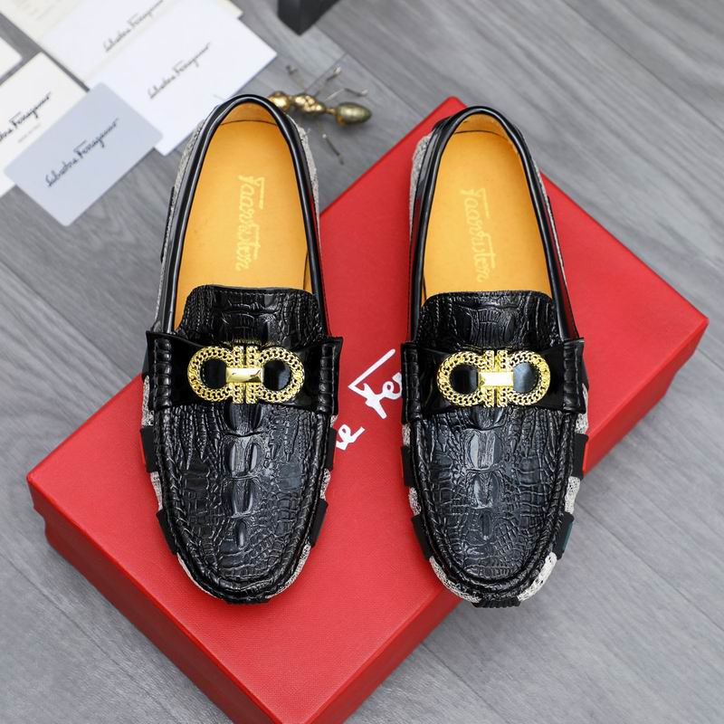 2026 Ferragamo Male Doudou Shoes 0622